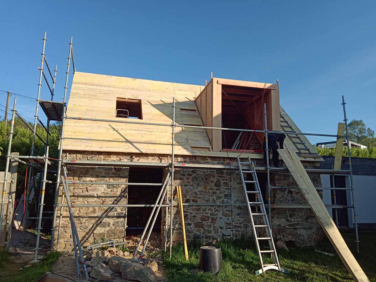 apporche ecohabitat 14 – Rehabilitation dune ancienne batisse en pierre