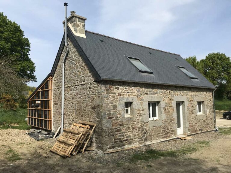 apporche ecohabitat 29 – Renovation ecologique et performante dune maison en pierre